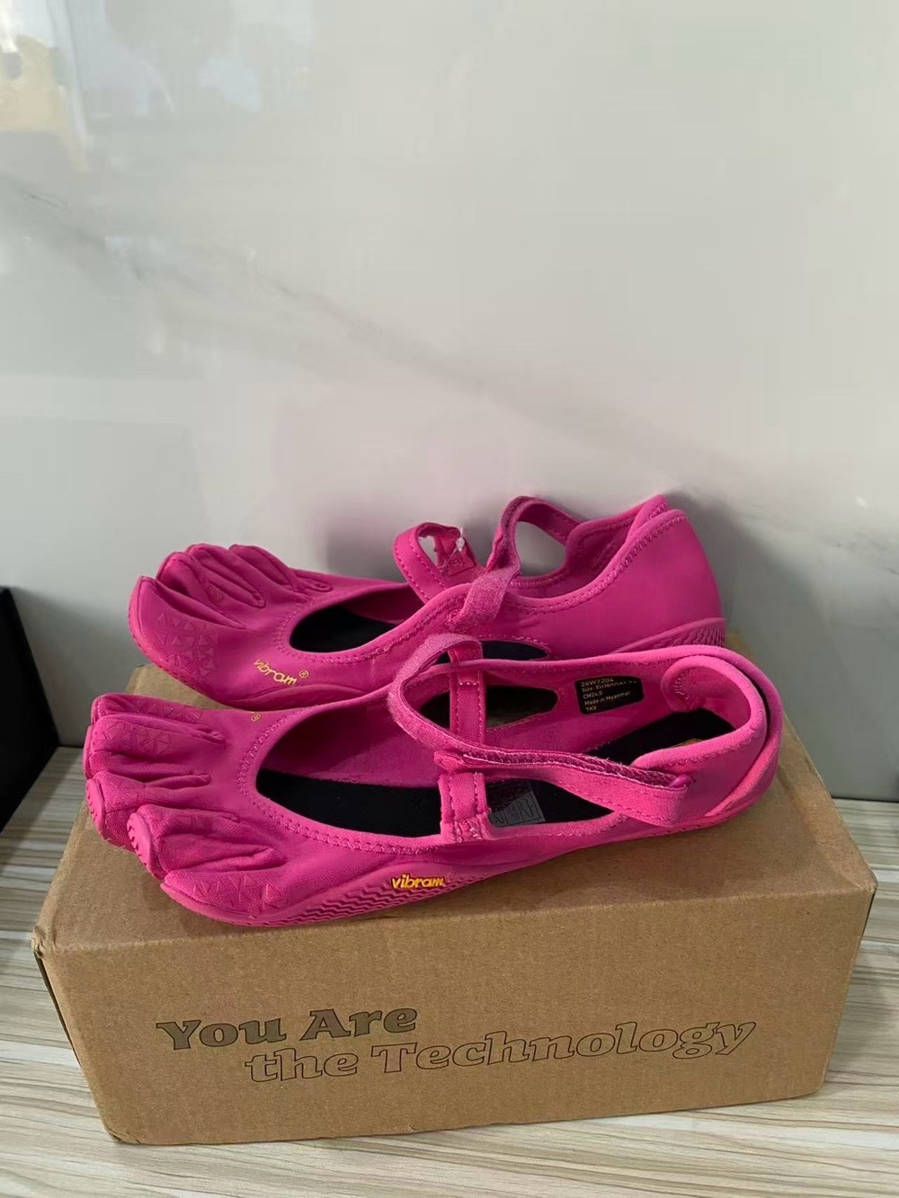Vibram Women's Pink FiveFingers Mary Jane Athletic Shoes